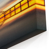 Long Island Scenic Prints – Robert Moses Bridge Sunset New York Wall Art