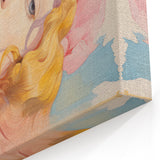 Electric Wall Art: Vibrant Abstract Electric Painting for Modern Décor