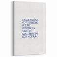 Electric Wall Art: 'Feel Your Soul' Motivational Typography Print