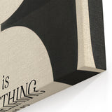 Electric Wall Art: 'Balance is Something You Create' Motivational Print