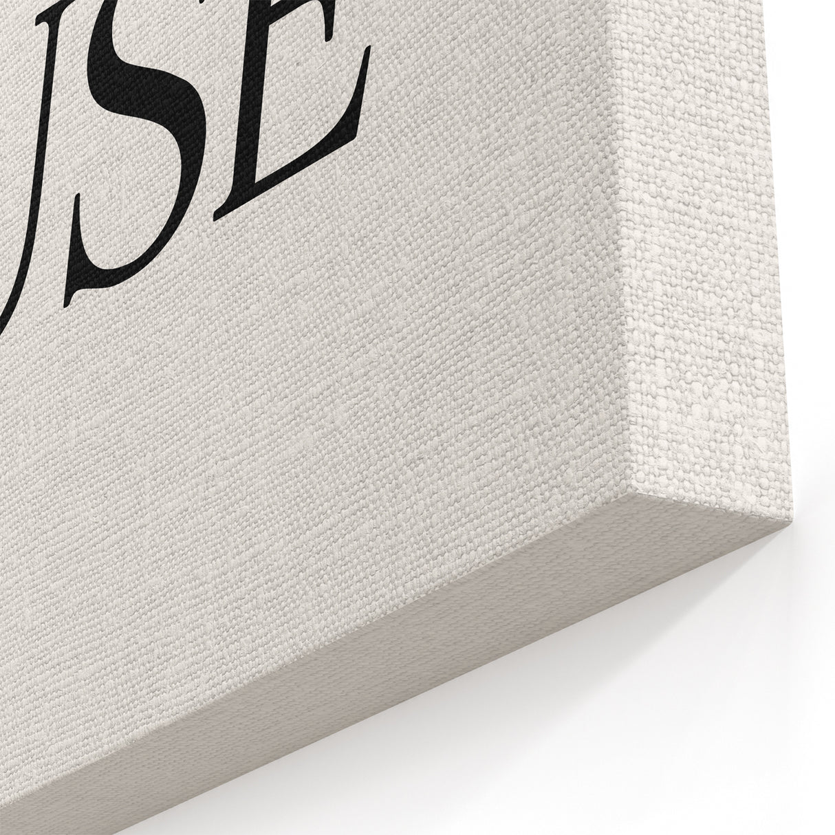 Electric Wall Art: 'Be Your Own Muse' Minimalist Motivational Print