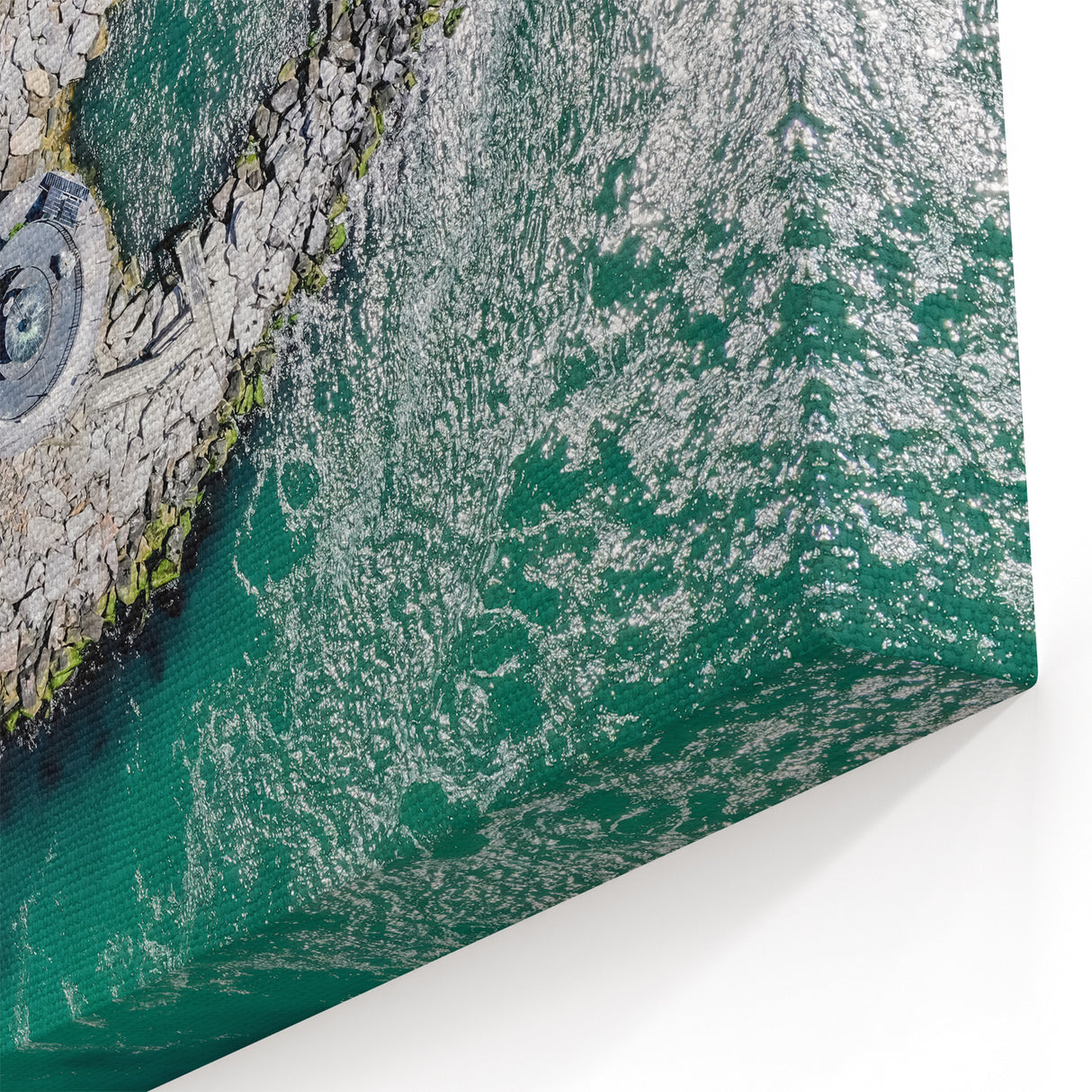 Fire Island Art – Aerial Lighthouse View Long Island Scenic Coastal Print