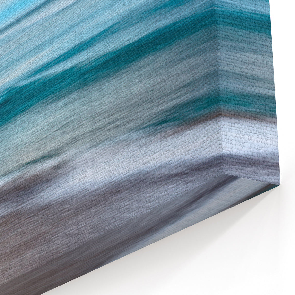 Coastal Wall Art – Tranquil Beach Horizon Ocean Art Print for Nautical Décor