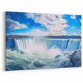 Niagara Falls Framed Art - Captivating New York Landmark Art Print