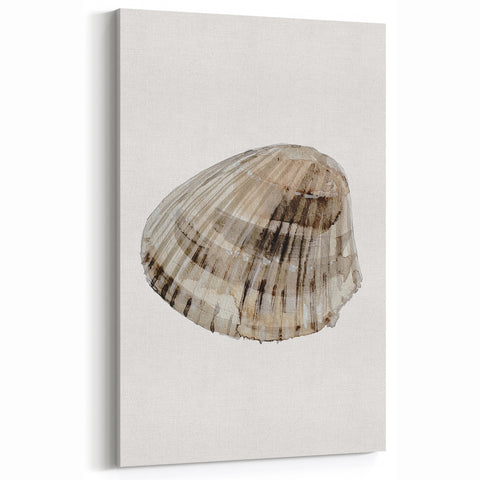 Coastal Wall Art - Nautical Seashell Print for Beach-Themed Decor
