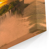 Niagara Falls Scenic Print - Stunning Sunset New York Wall Art