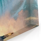 Niagara Falls Scenic Print - Stunning Sunrise Waterfall Wall Art