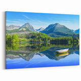 Slovakia Wall Art – Majestic Mountain Lake Slovakia Landscape Prints