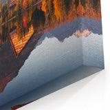 Slovakia Scenery Prints – Autumn Reflection in Slovakia Canvas Art