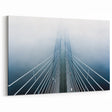 Ukraine Framed Art – Minimalist Bridge in Mist Scenic Wall Prints