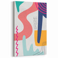 Vibrant Bohemian Wall Art | Eclectic Boho Decor Canvas | Artistic Print