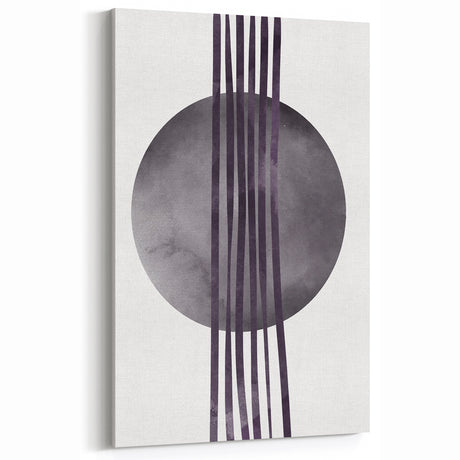 Modern Boho Wall Art | Dark Eclectic Boho Decor Canvas | Artistic Print