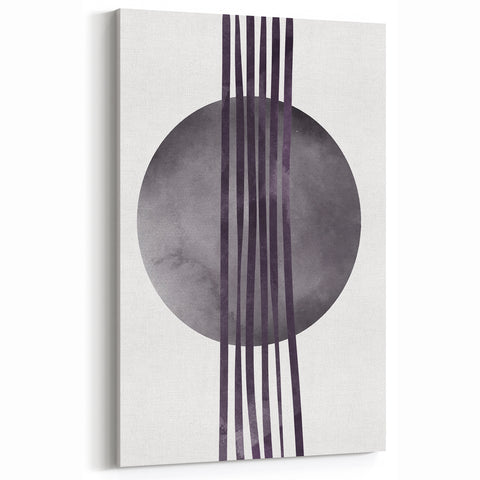 Modern Boho Wall Art | Dark Eclectic Boho Decor Canvas | Artistic Print
