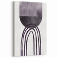 Minimalist Boho Wall Art | Dark Eclectic Boho Decor Canvas | Modern Print