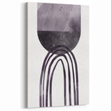 Minimalist Boho Wall Art | Dark Eclectic Boho Decor Canvas | Modern Print