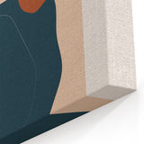 Abstract Boho Wall Art | Earthy Bohemian Decor Canvas | Artistic Print
