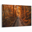 Ukrainian Canvas Art – Autumn Tunnel of Love Scenic Wall Print