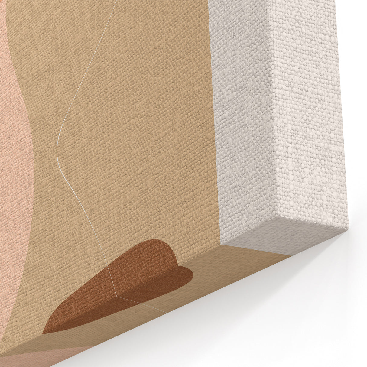 Minimalist Boho Wall Art | Earthy Bohemian Decor Canvas | Artistic Print