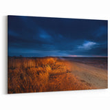 North Dakota Scenic Road - Vibrant Landscape Art and Fargo Wall Art