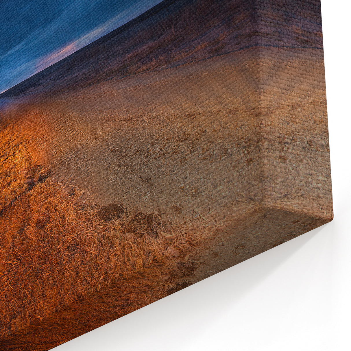 North Dakota Scenic Road - Vibrant Landscape Art and Fargo Wall Art