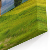 Wooden Structure in North Dakota Fields - Scenic Landscape Art Prints