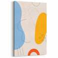 Bohemian Wall Art | Eclectic Boho Decor Canvas | Vibrant Abstract Art Print