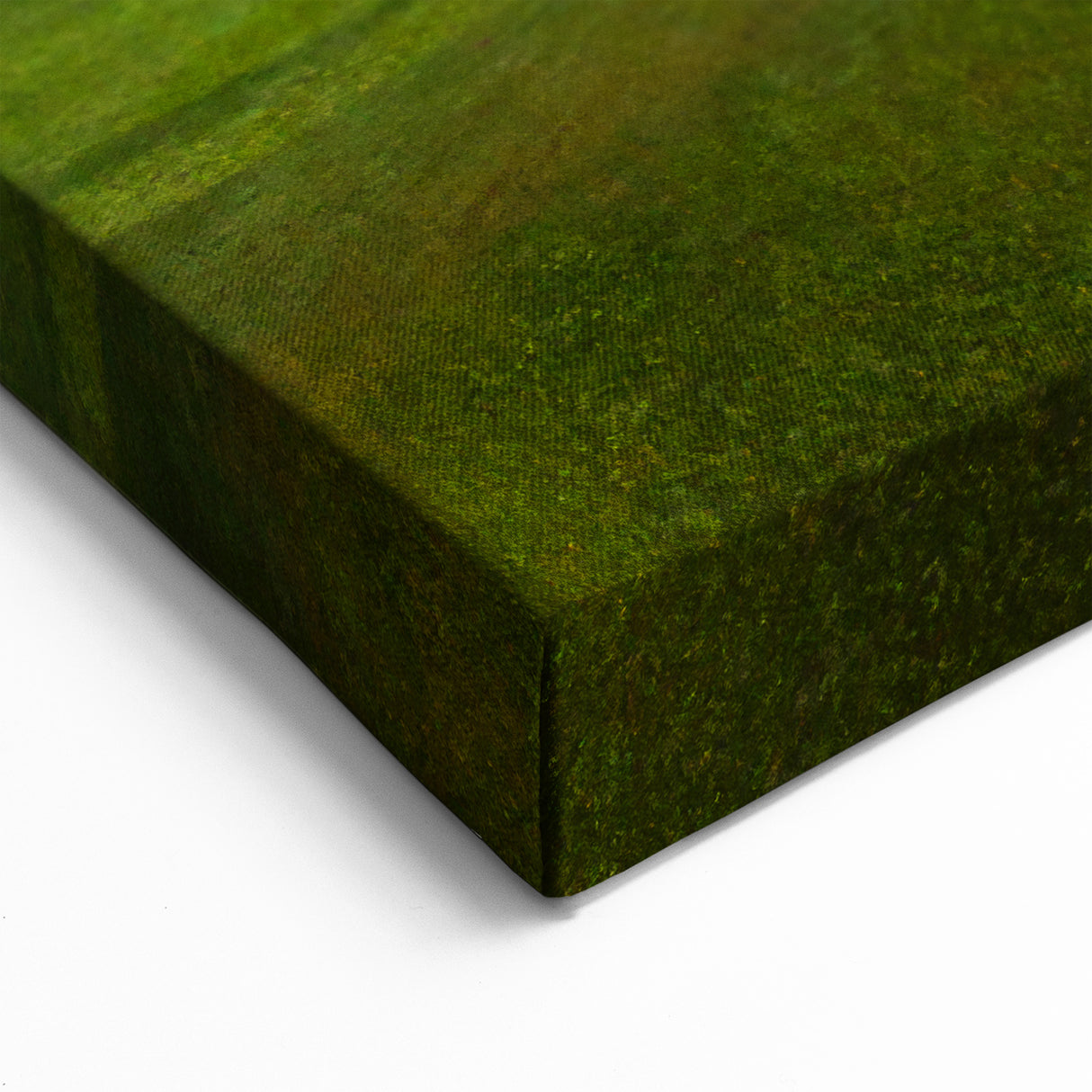 Slovenia Landscape Art - Misty Hillside Church Canvas