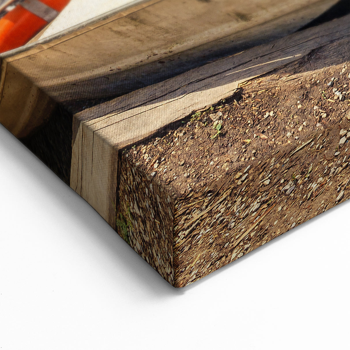 Slovenia Wall Art - Colorful Boats on Alpine Lake Canvas