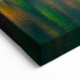 Scenic Slovenia Prints - Autumn Church by Lake Canvas Art