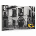 Andalucía Wall Art - Yellow Scooter in Historic Cityscape Scene