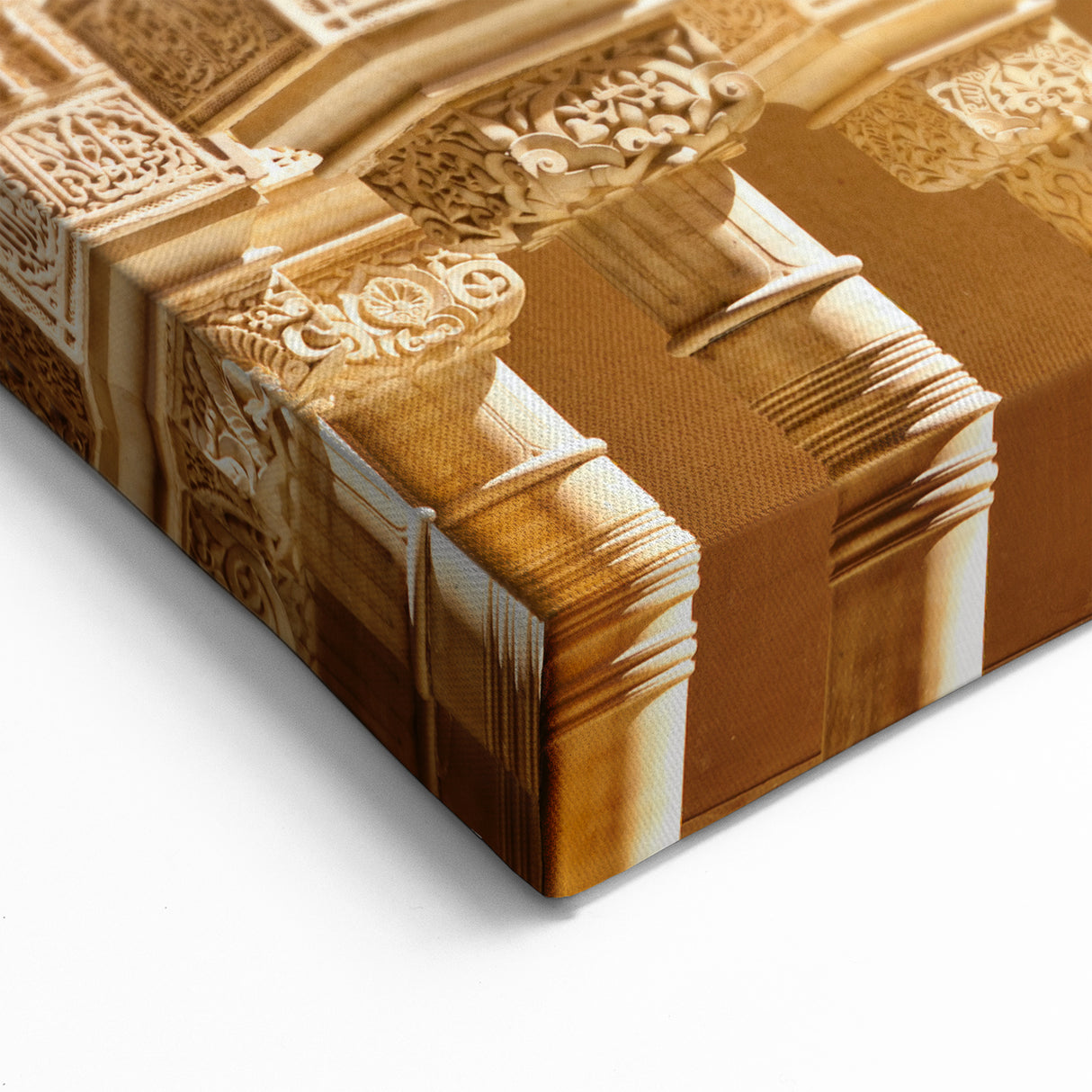 Andalucía Canvas Prints - Alhambra Palace Arches in Golden Light