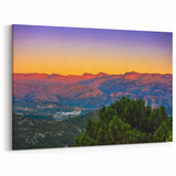 Andalucía Photography Prints - Sunset Over Mountain Range Landscape