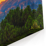 Andalucía Photography Prints - Sunset Over Mountain Range Landscape