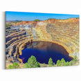 Andalucía Landscape Art - Stunning View of Río Tinto Mine Crater