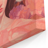Maximalist Wall Art - Bold Tiger and Woman Portrait for Eclectic Decor