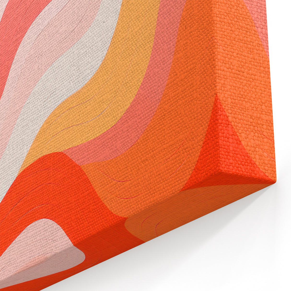 Maximalist Wall Art - Bold Abstract Waves for Eclectic Home Decor