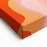 Maximalist Wall Art - Bold Abstract Waves for Eclectic Home Decor
