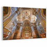 Andalucía Canvas Prints - Ornate Cathedral Interior Architecture