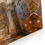 Andalucía Canvas Prints - Ornate Cathedral Interior Architecture
