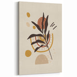 Boho Chic Wall Art | Eclectic Bohemian Decor Canvas | Abstract Print