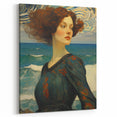Vibrant Electric Wall Art – Abstract Electric Painting of Ocean Beauty