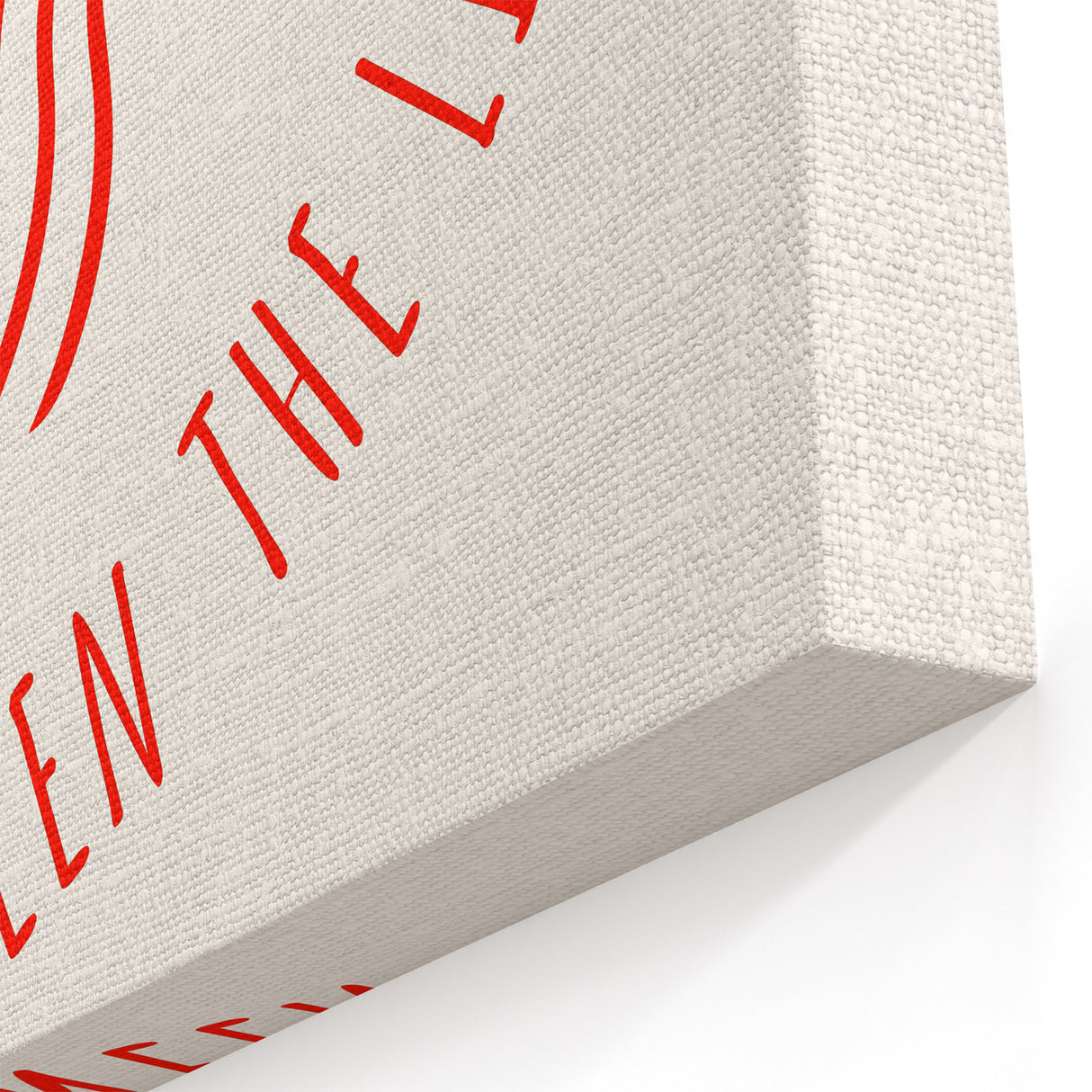 Electric Wall Art – Modern Abstract Electric Print with Red Line Art