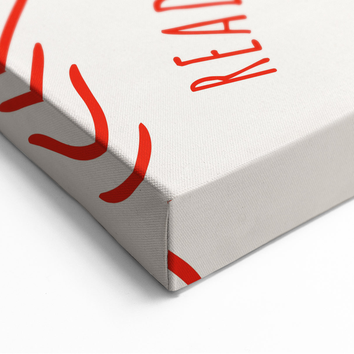 Electric Wall Art – Modern Abstract Electric Print with Red Line Art