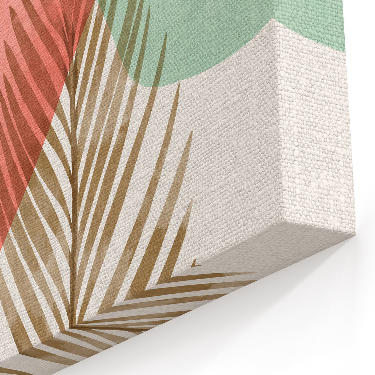 Bohemian Wall Art | Vibrant Nature Print | Boho Chic Abstract Canvas