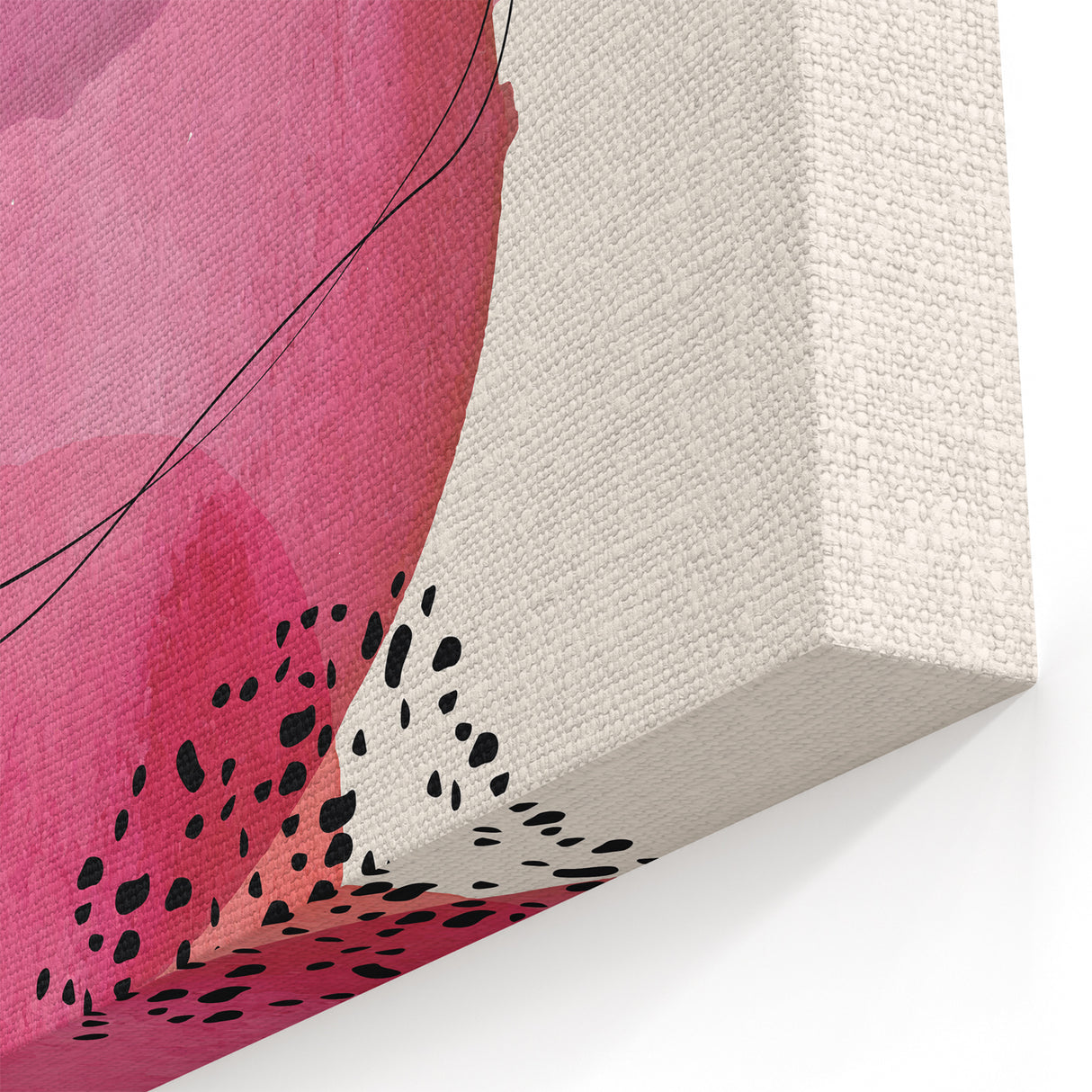 Boho Wall Art | Abstract Watercolor Circles Print | Vibrant Boho Decor