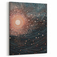 Electric Wall Art – Abstract Cosmic Light and Waves Electric Art Print