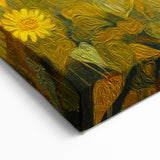 Ukraine Canvas Art – Vibrant Sunflower Field Ukrainian Scenery Print