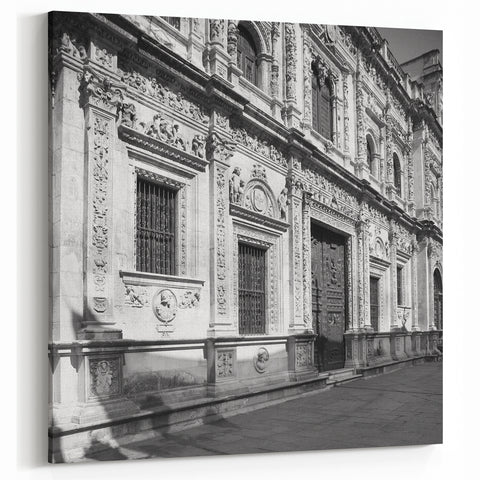Barcelona Wall Art - Historic European Architecture Canvas Print
