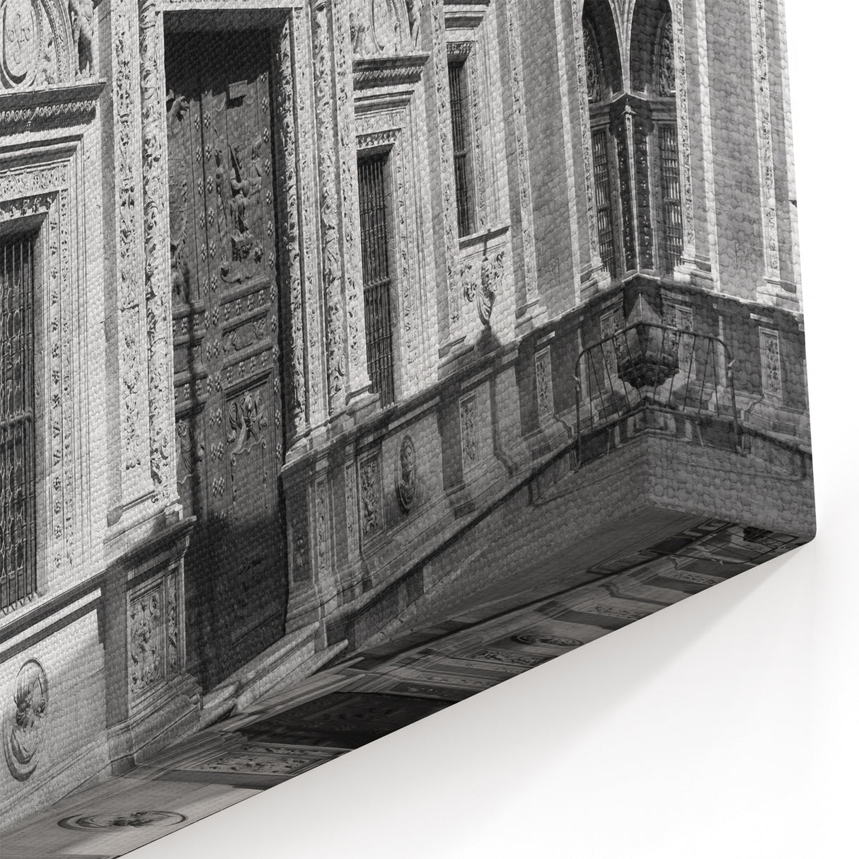 Barcelona Wall Art - Historic European Architecture Canvas Print