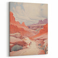 Electric Wall Art: Vibrant Desert Landscape - Modern Electric Decor